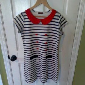 Vintage Red White and Blue Dress